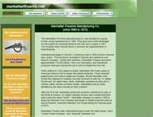 Tablet Screenshot of manhattanfirearms.com